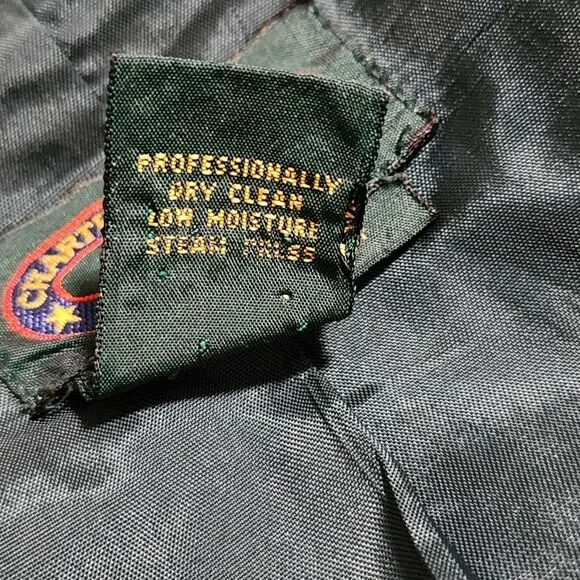 Vintage Charter Club Petites by Jane Justin Womens Wool Skirt Suit Green Size 4P - Picture 8 of 13